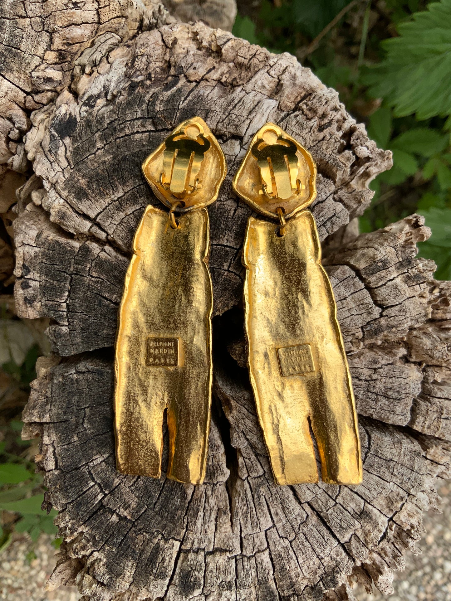 Boucles d’oreilles Delphine Nardin Paris Vintage Luxe.