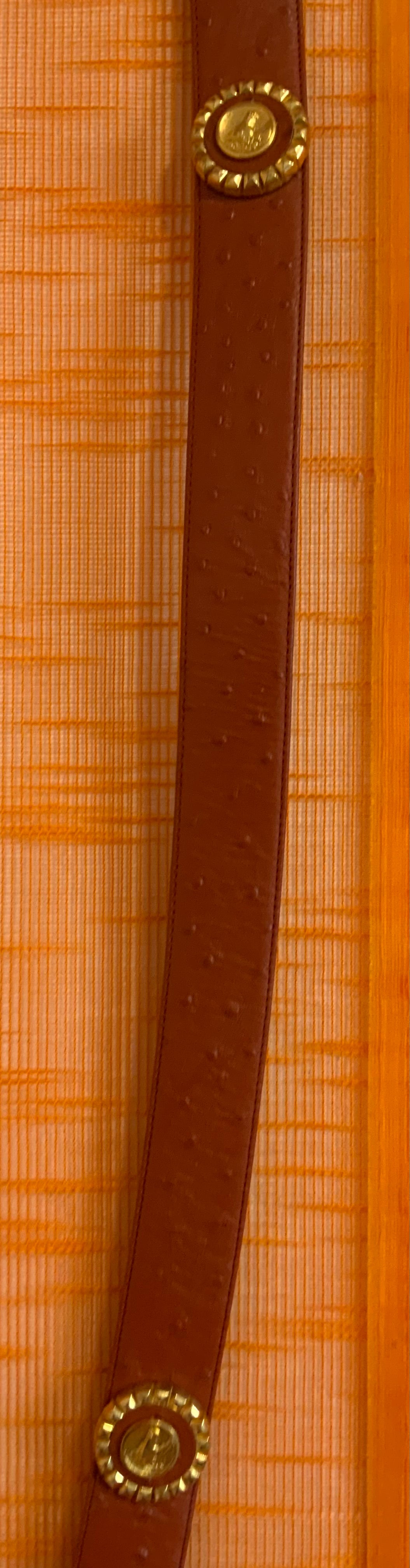 Superbe Ceinture DeadStock boucle chevaux Vintage L Effel