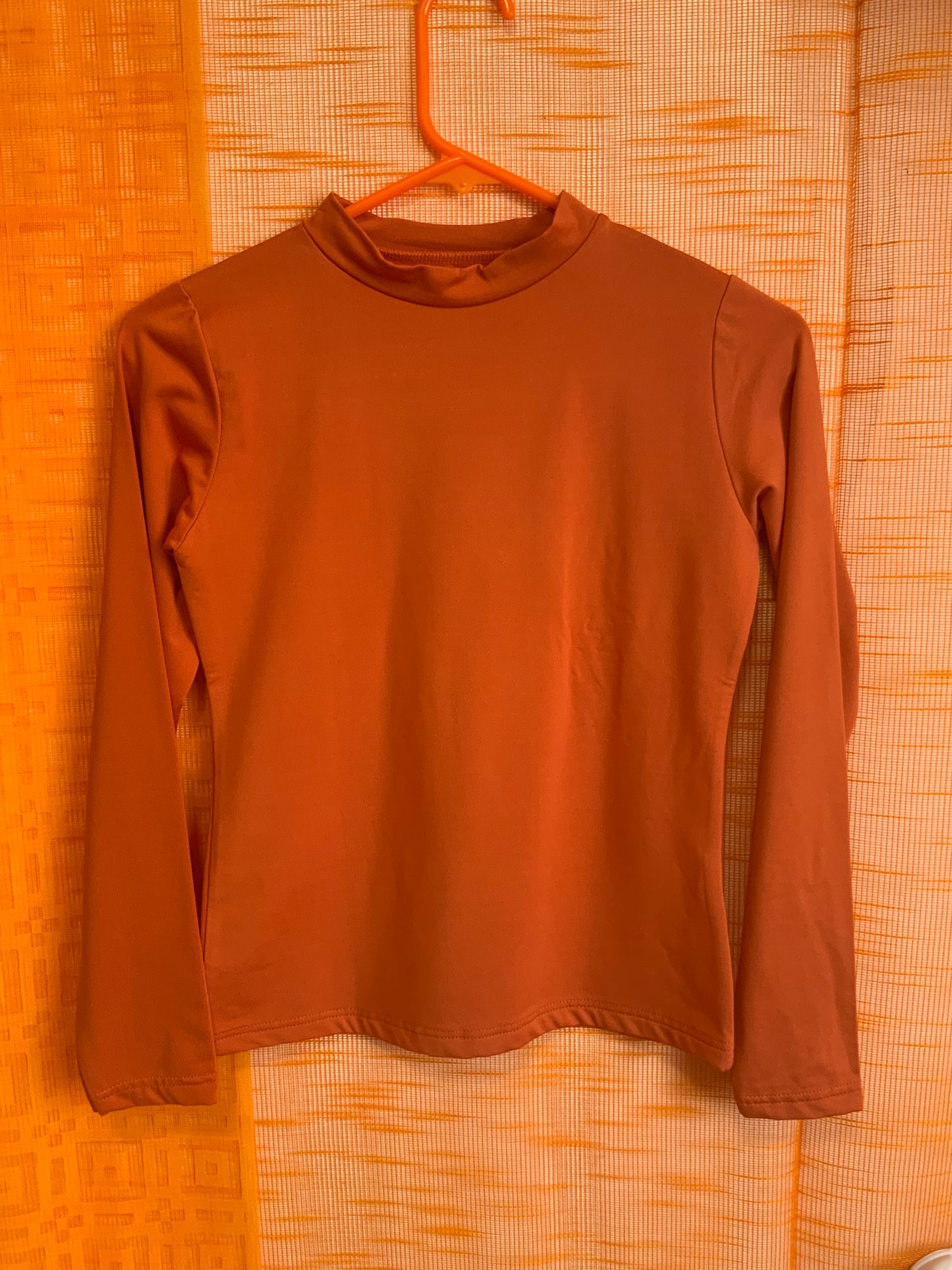 Top orange Élastique Vintage 1990- T38