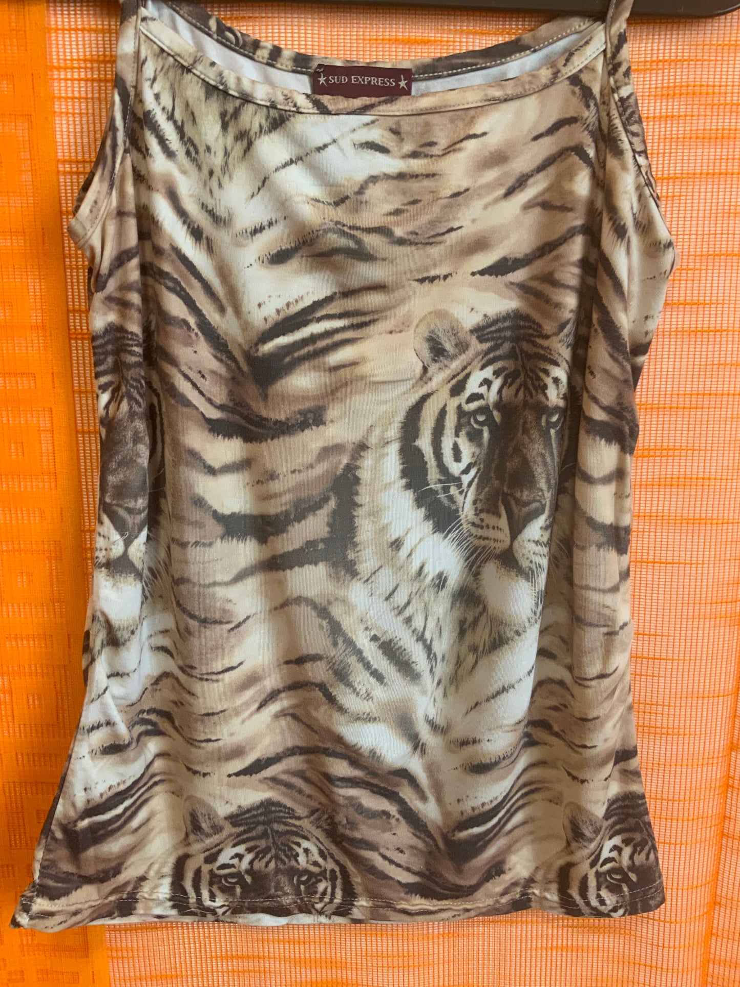 Débardeur Tigres Vintage 1990- T42 maxi.