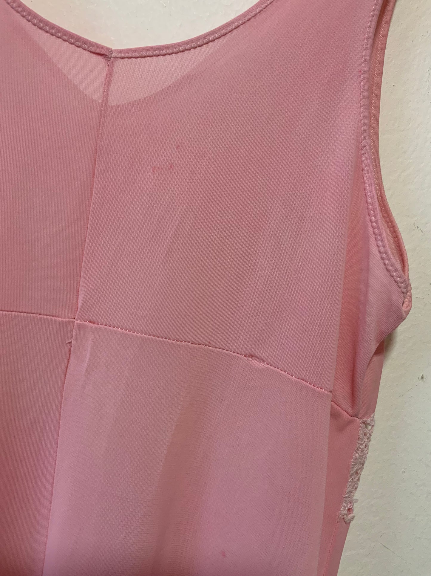 Robe Nuisette Vintage 1970 Romantique- T34