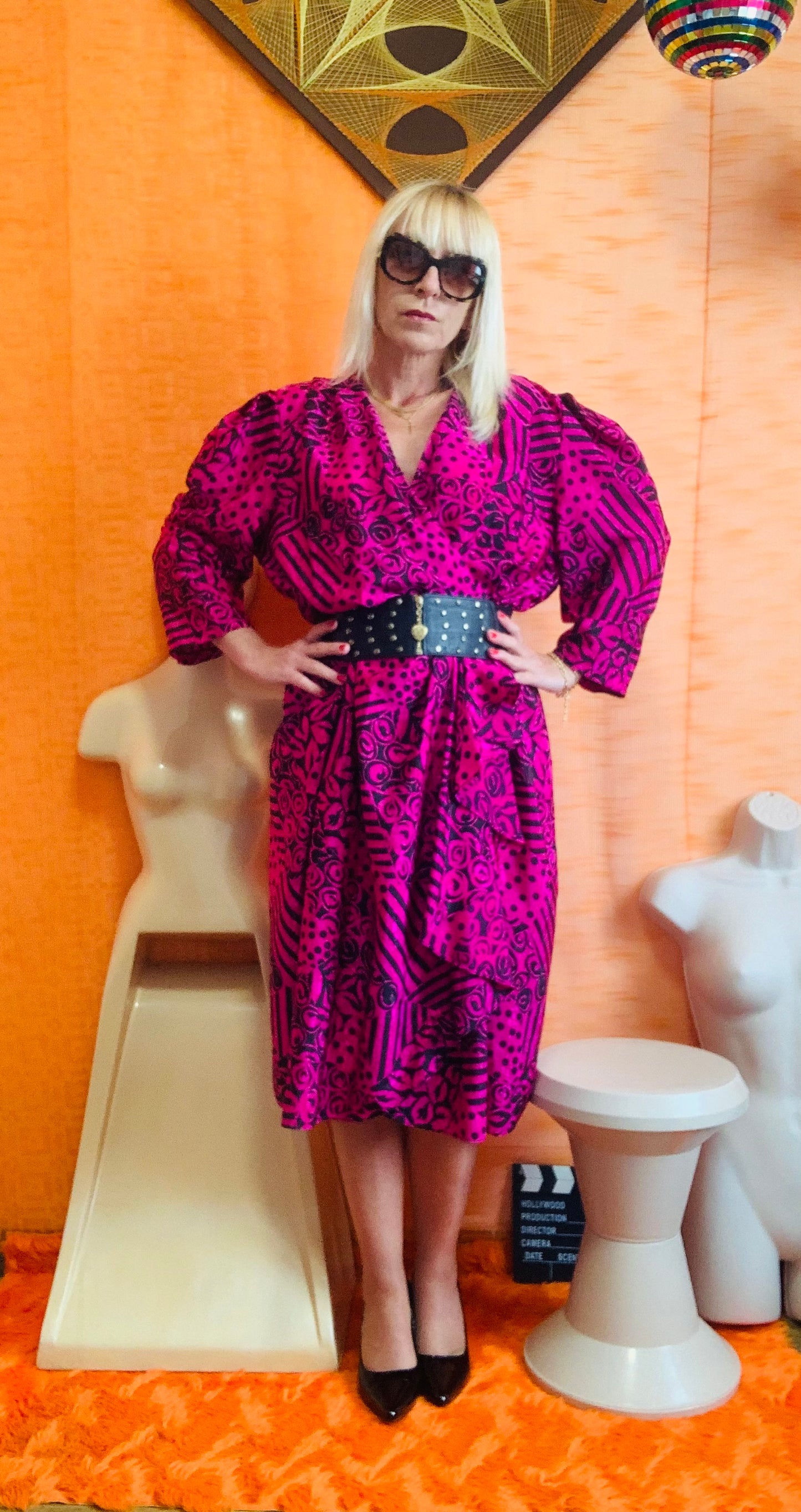 Robe Merveilleuse Vintage 1980- T42