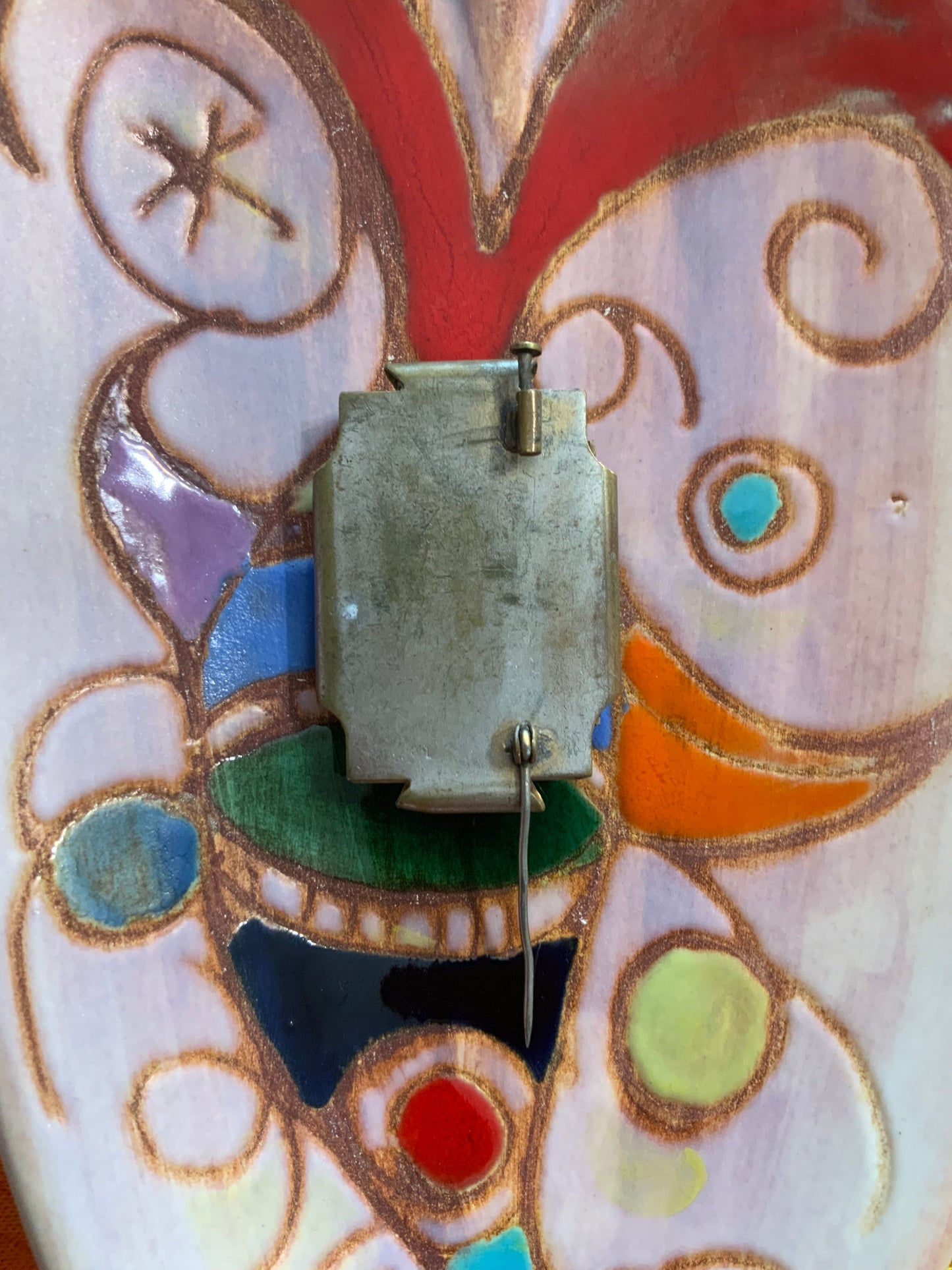 Superbe broche Fleurs Vintage Années 30 Ancienne Art deco