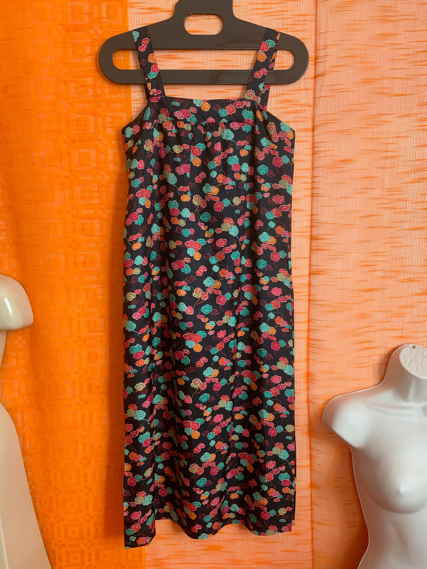 Robe Vintage France 1980 À fleurs - T40/42