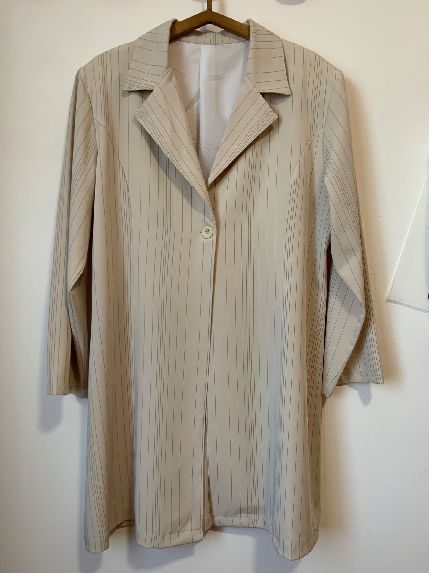Longue veste grande taille Vintage 1990- France- T46/48-
