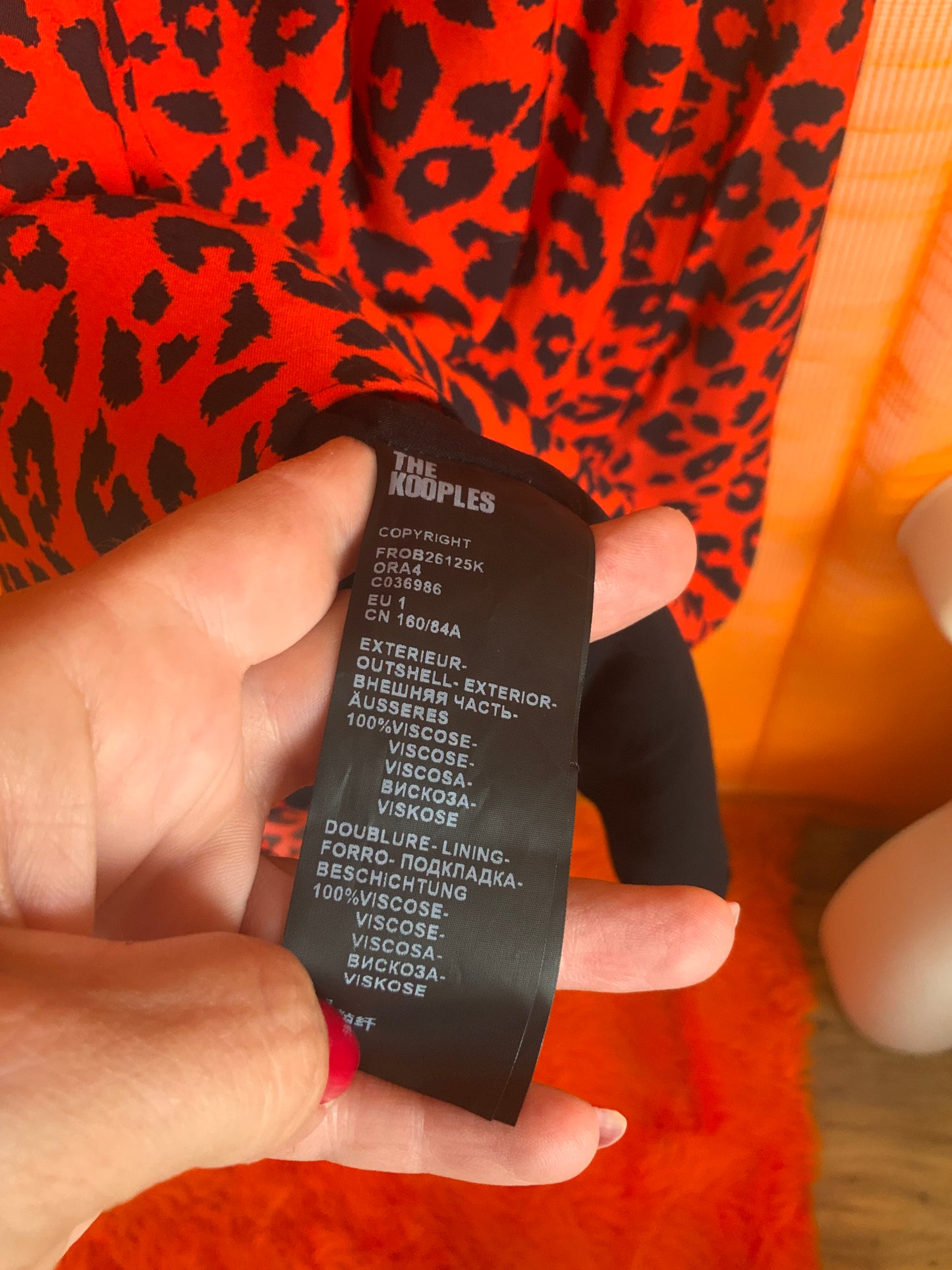 Robe léopard Neuve The Kooples - T1
