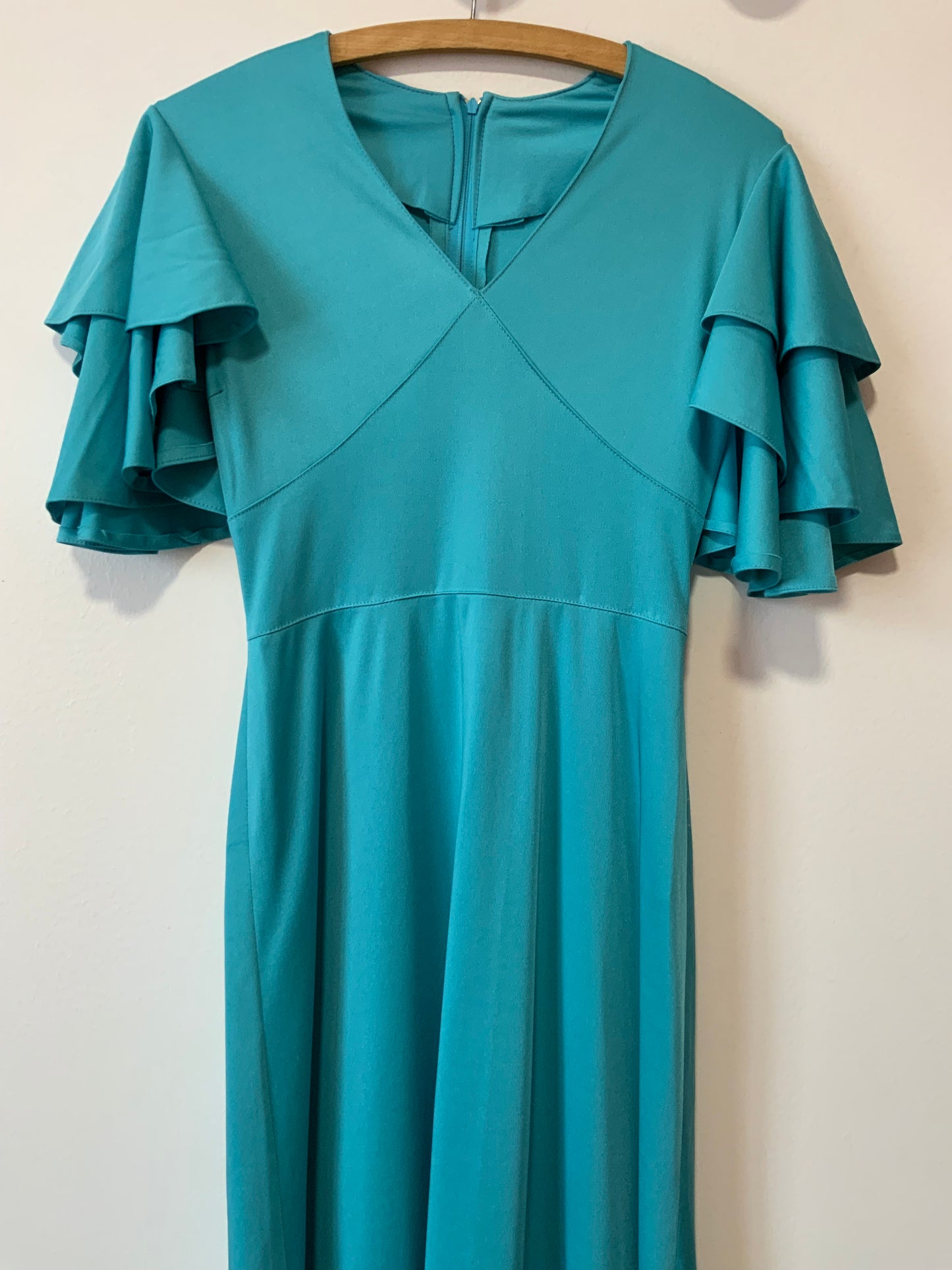 Superbe Robe longue Vintage 1970 Confection Création Main- T36
