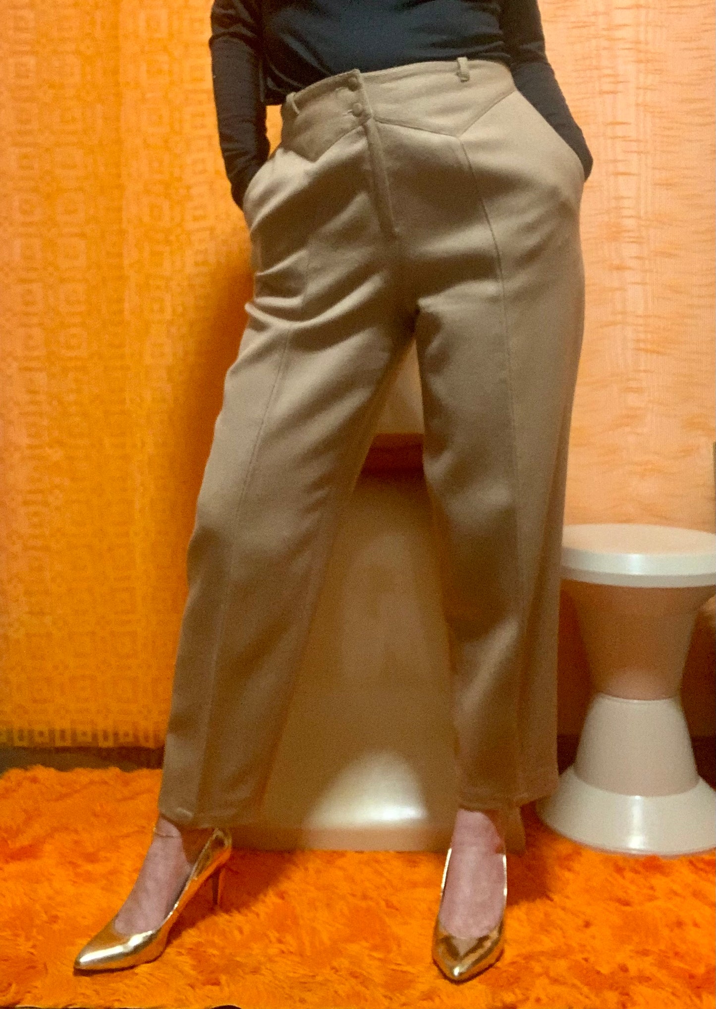 Pantalon Rodier pure Laine Woolmark Vintage 1980/90