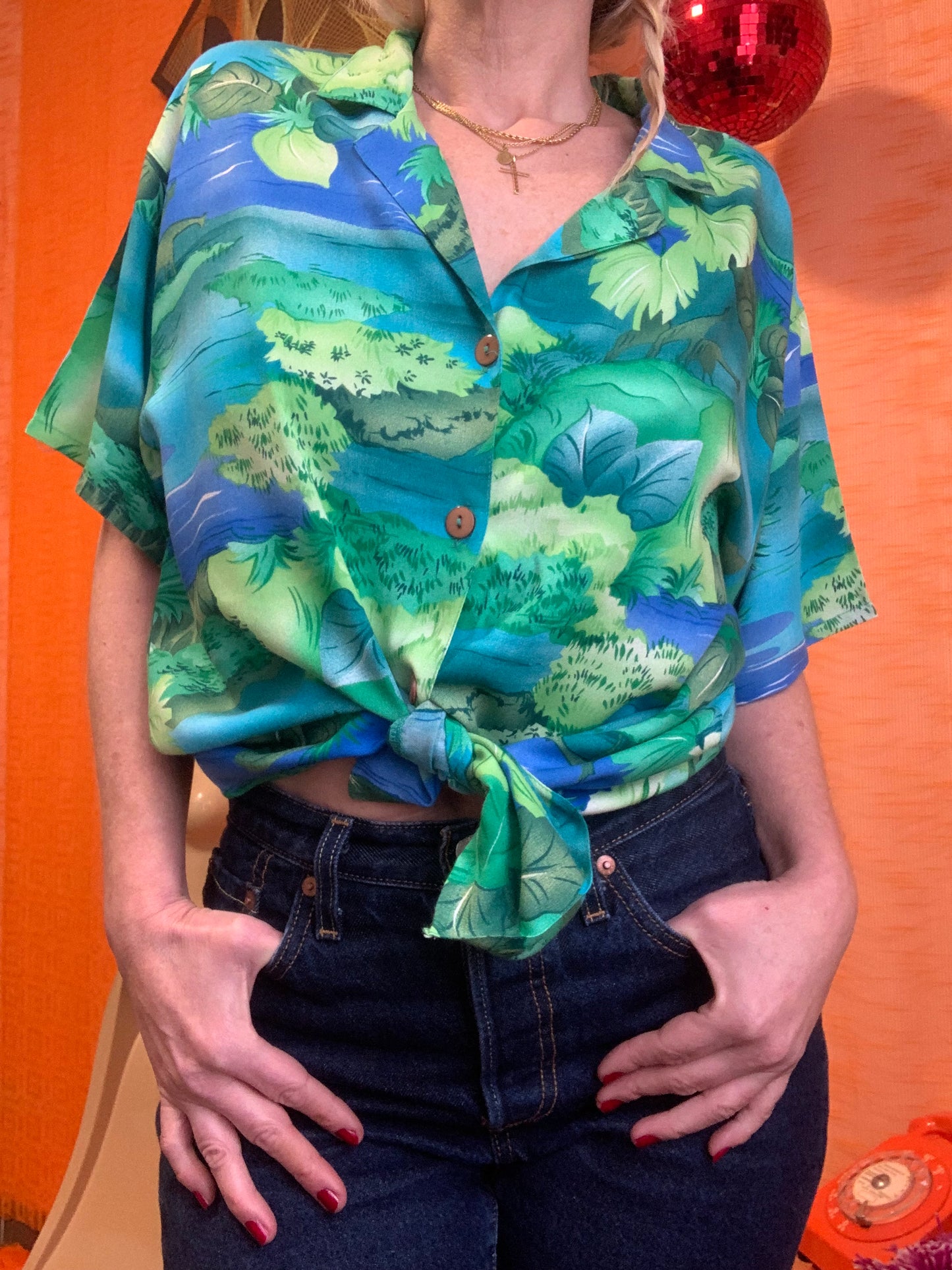 Chemise Hawaïenne France Vintage- T44