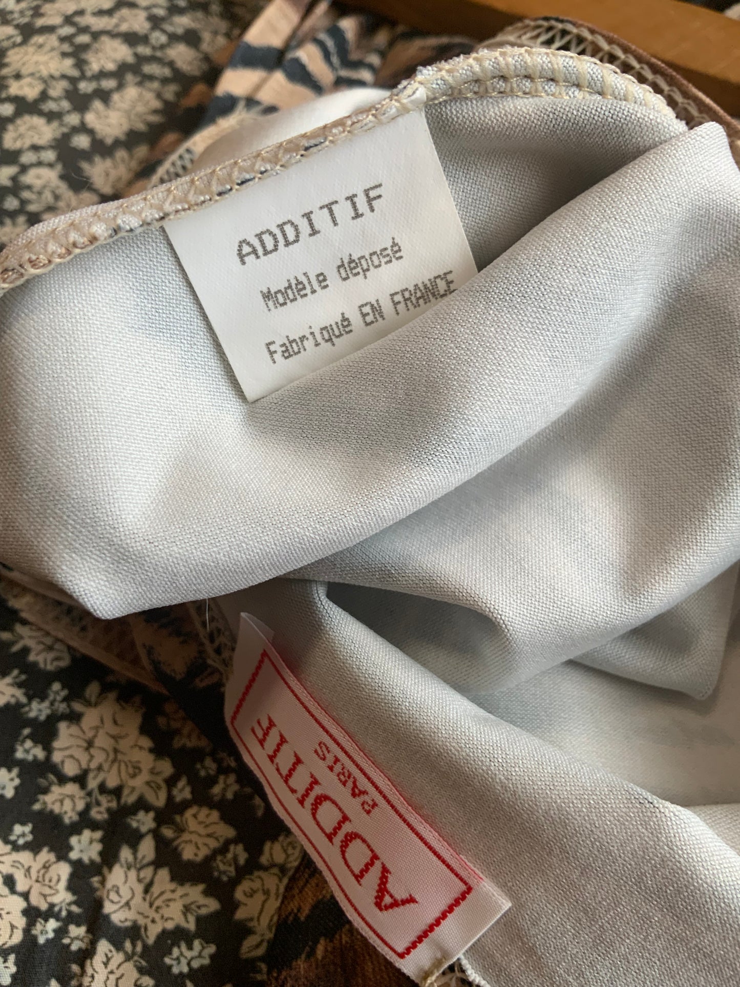 Robe motifs tigre Vintage France - T40 maxi.