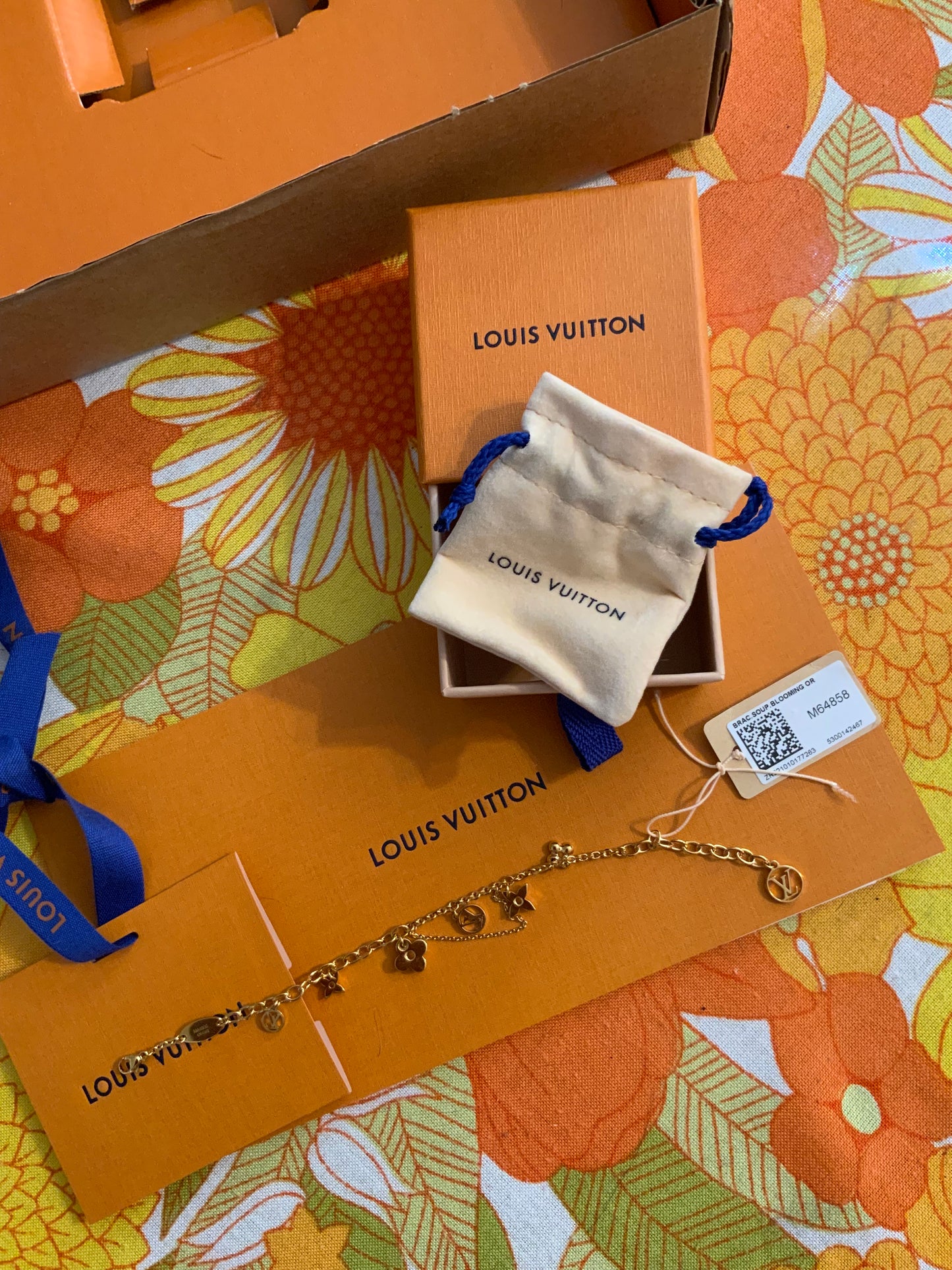 Bracelet Neuf Louis Vuitton Blooming France Luxe-