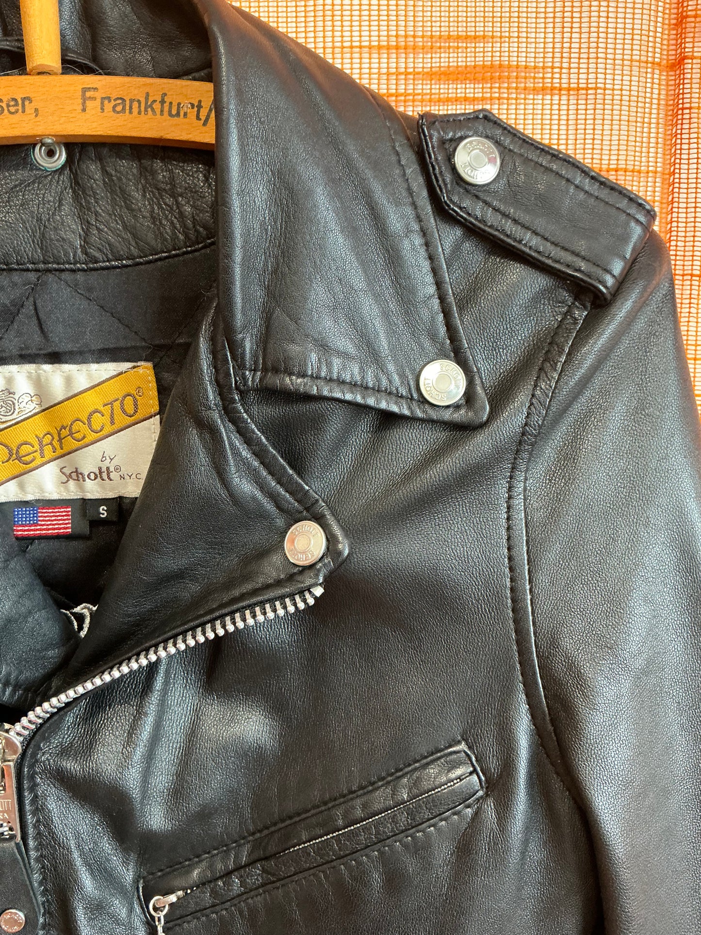Perfecto Schott Iconique Vintage Modèle LCW 8600 avec identification - TS