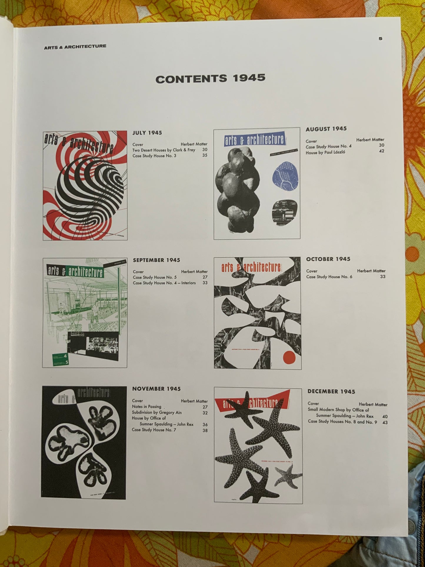 Livre d’Arts et d architecture de 1945 à 49.