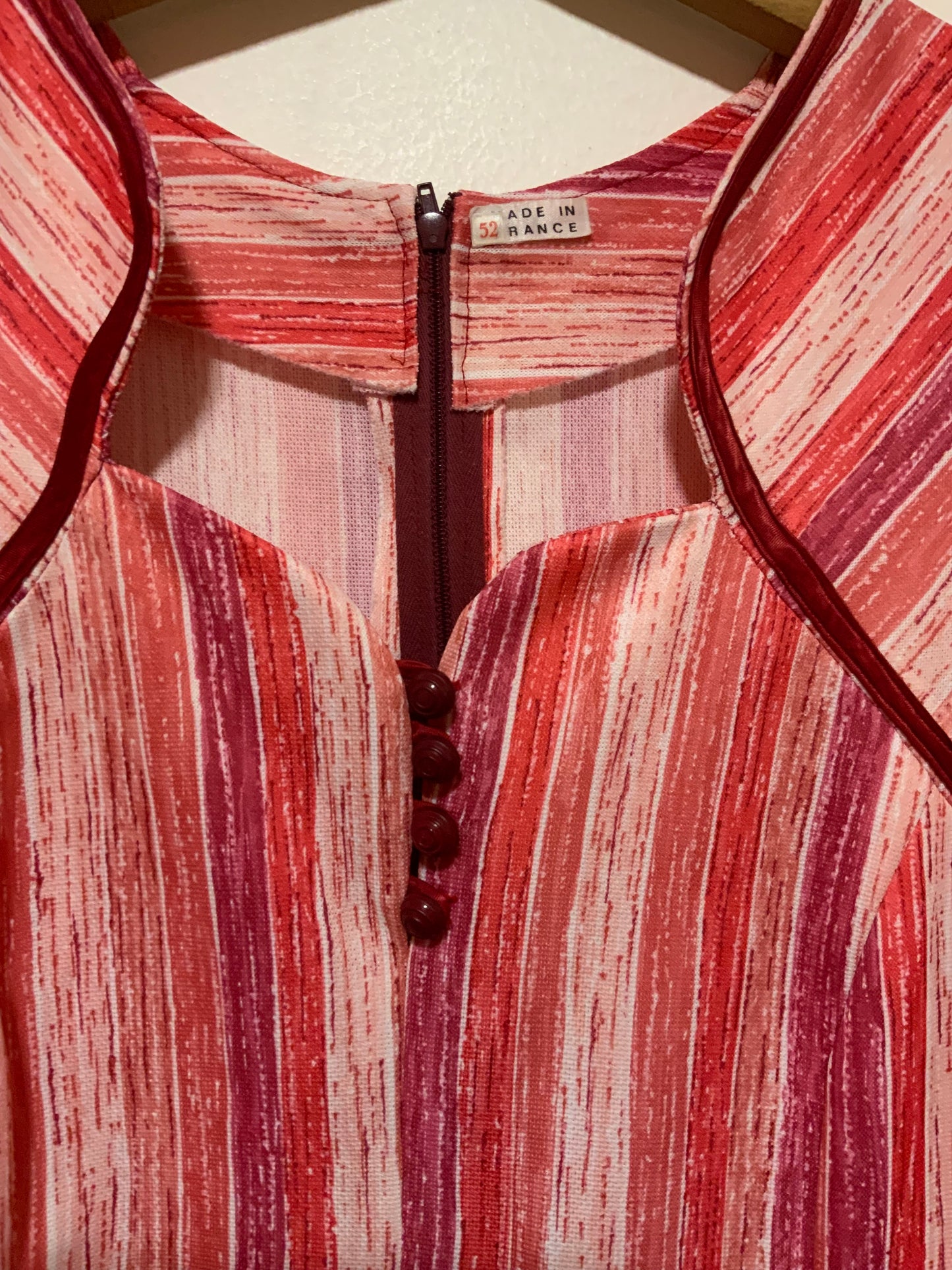 Robe a rayures Vintage France -T44/46