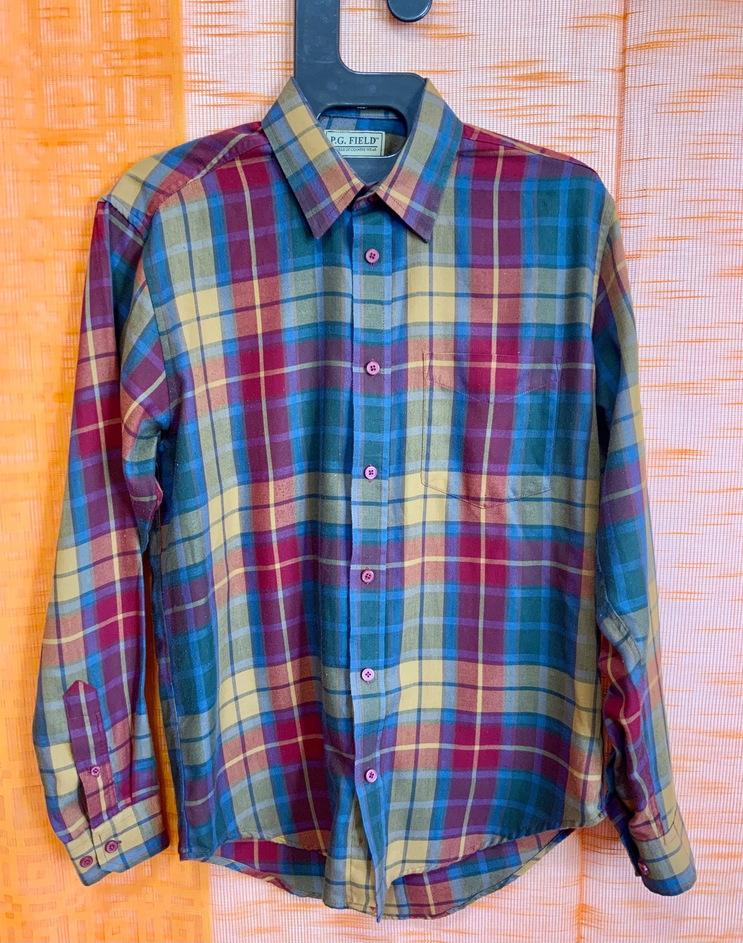 Chemise à carreaux Madras Vintage - TU