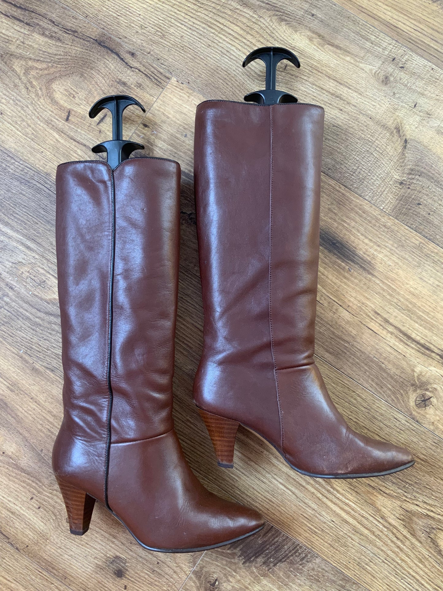 Bottes Vintage 1980 Cuir - T36
