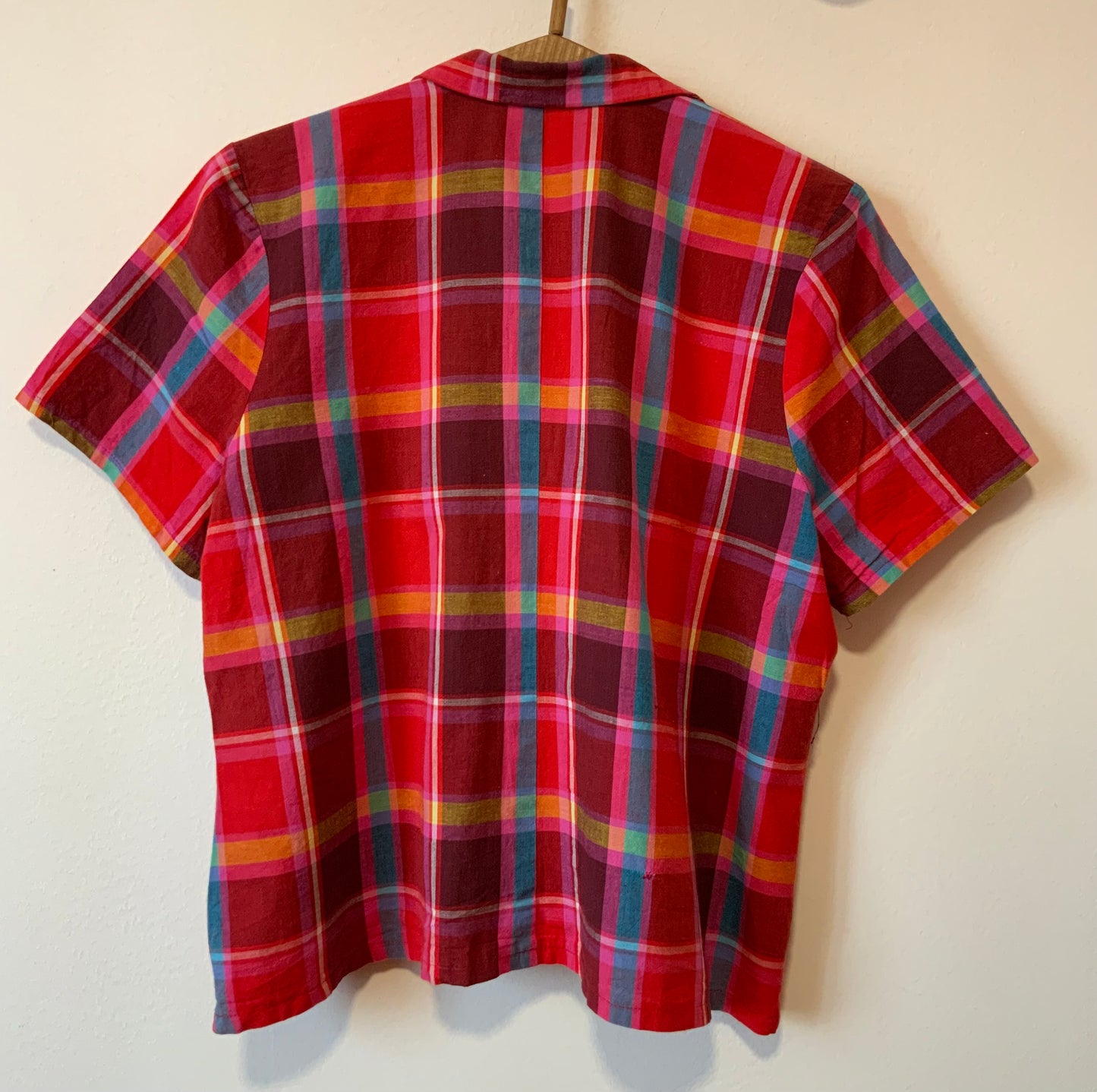 Chemisier a carreaux Madras Vintage- T40