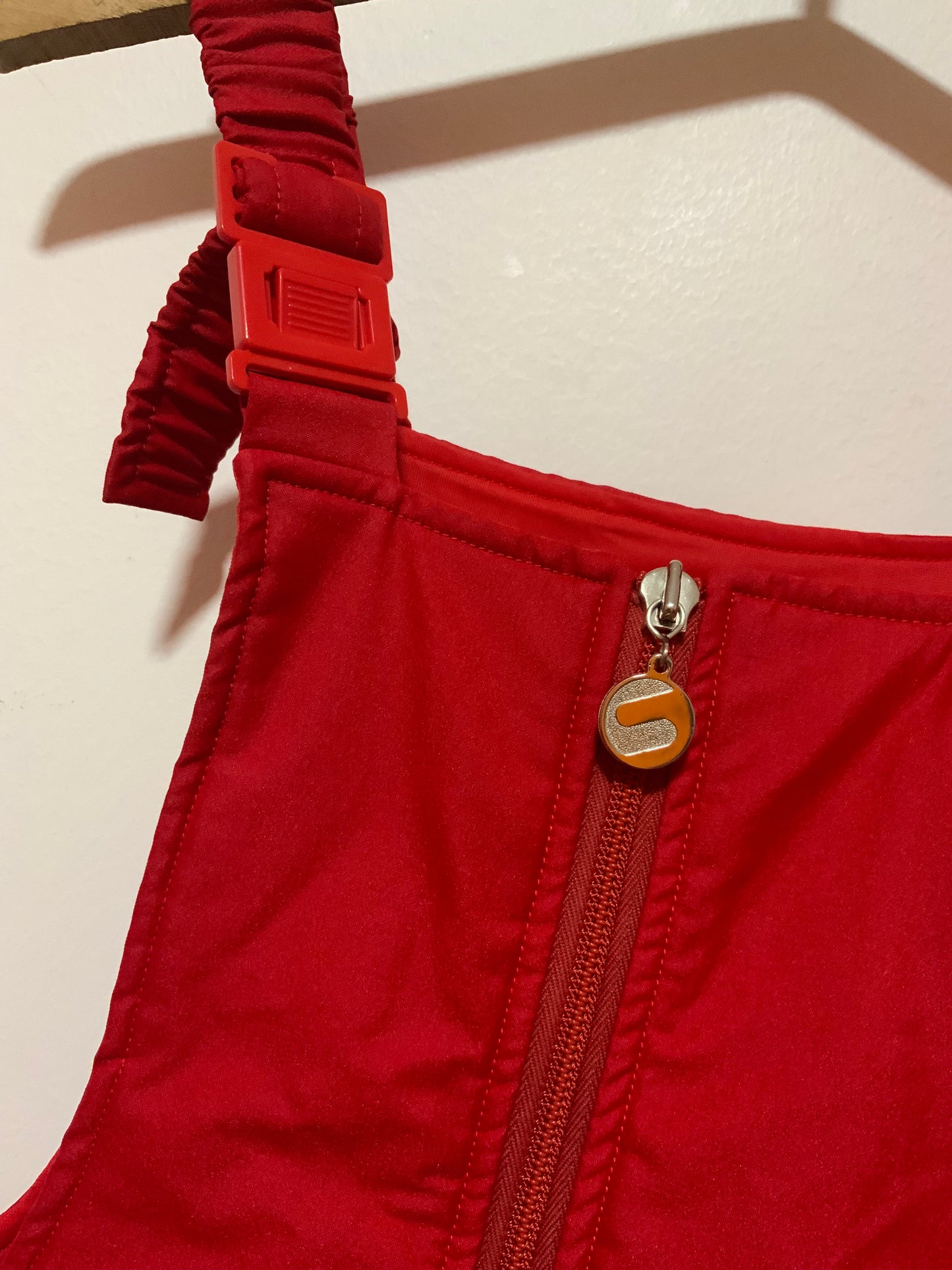 Combinaison de Ski Vintage Rouge 1970/80