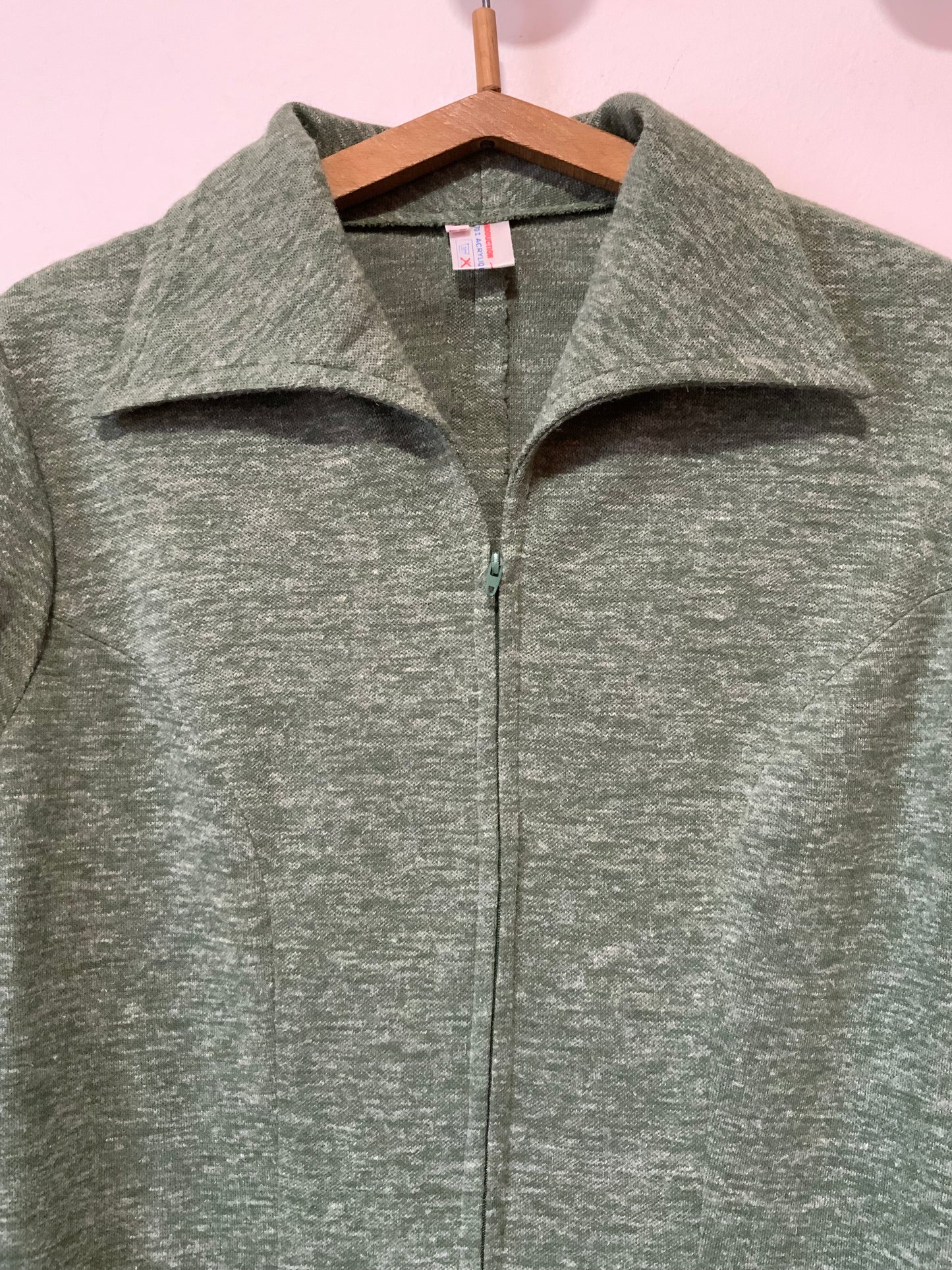 Robe  Deadstock 1970 Vintage Grand col