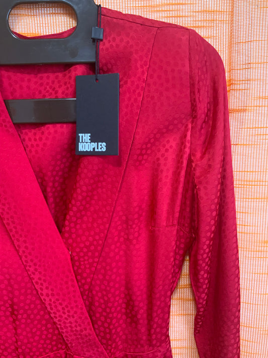 Robe The Kooples Rouge Neuve- T1