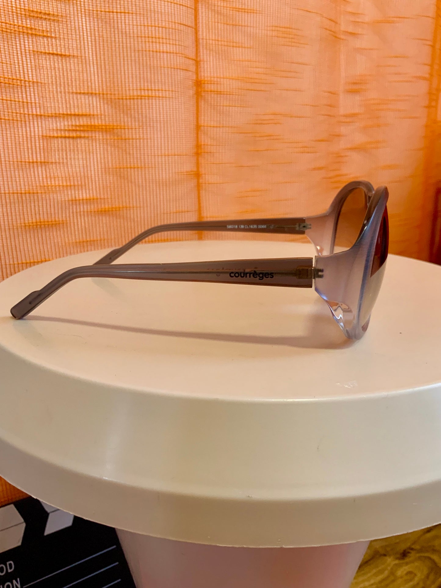 Lunettes Courrèges solaires Vintage Oversize