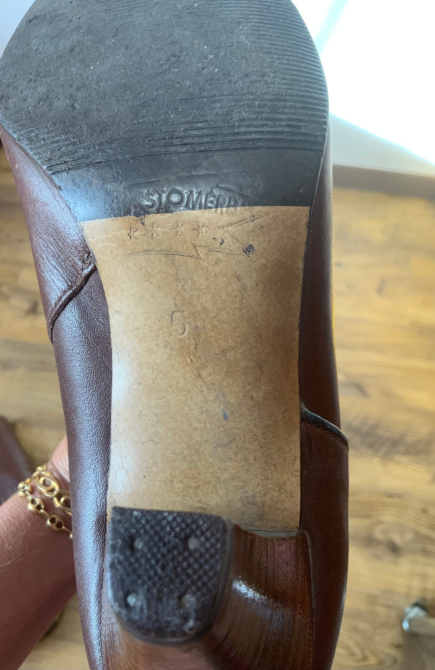 Bottes Vintage 1980 Cuir - T36