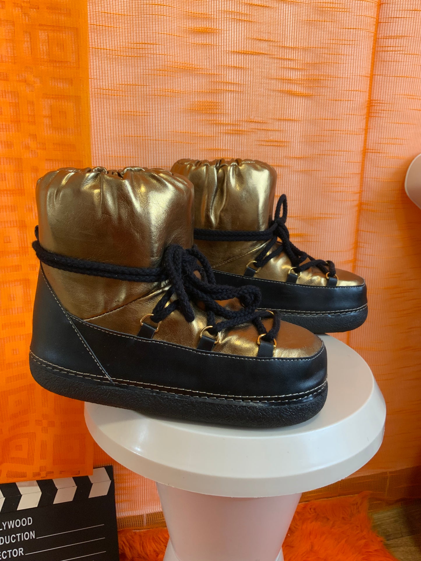 Boots Apres-Ski Cuivrés Minelli-T37