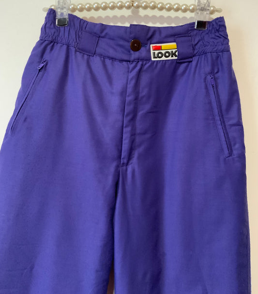 Pantalon ski sports d’hiver LOOK Vintage 1980