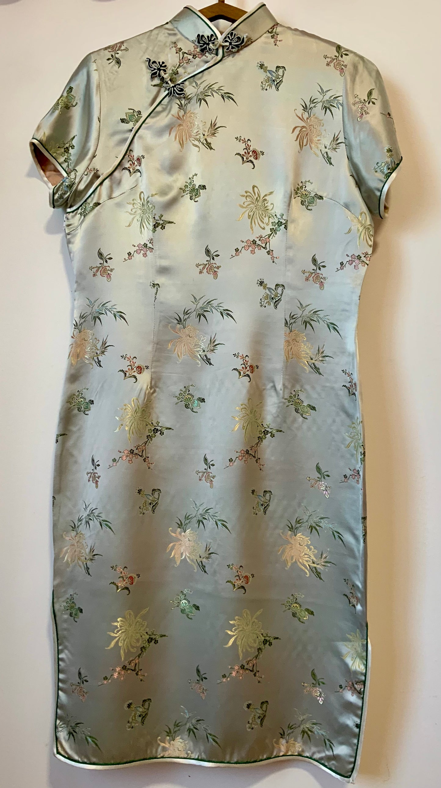 Robe Chinoise Soie Confection Main Vintage- T40/42