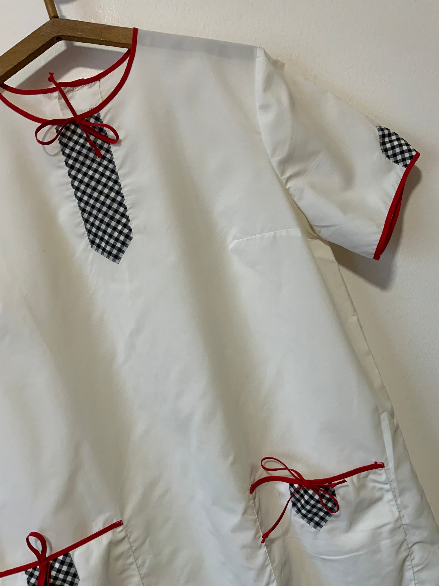 Robe Blouse Vichy Vintage Nylon- T40/42