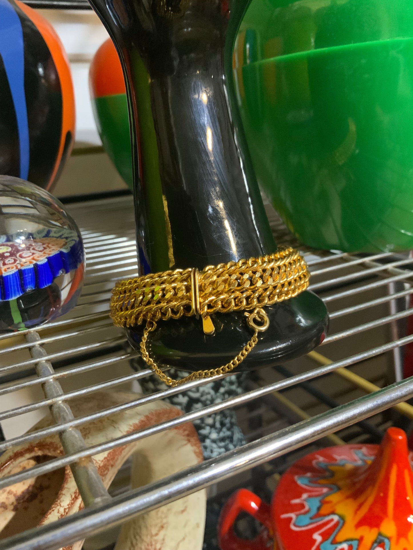 Bracelet Mailles - Plaqué or Vintage Chic