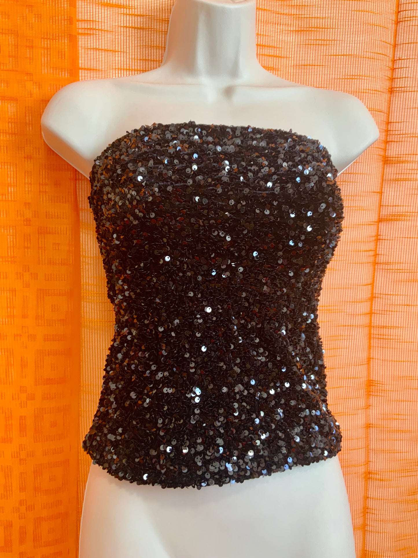Bustier à paillettes Neuf Etam - T XS