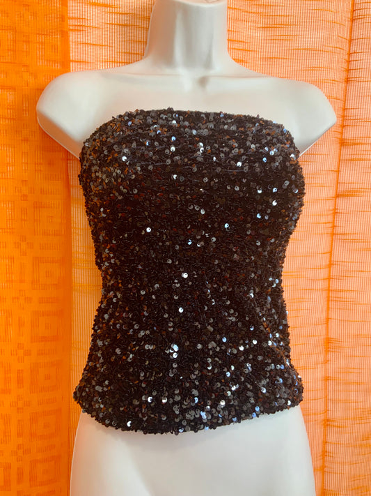 Bustier à paillettes Neuf Etam - T XS