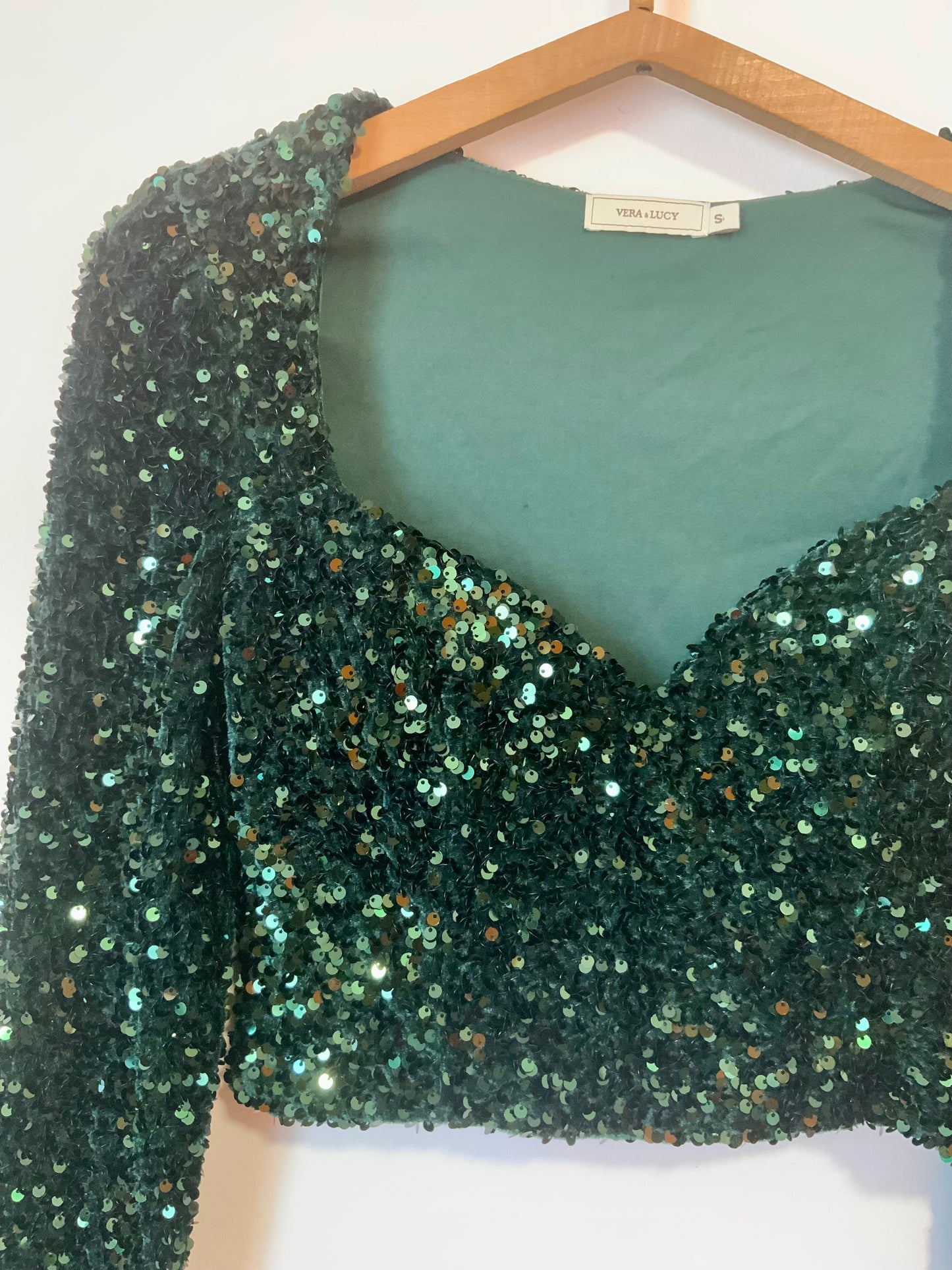 Top à paillettes Original - Taille S