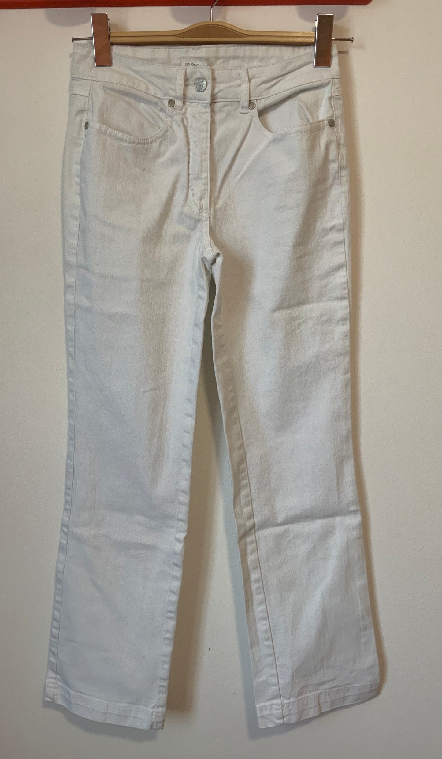 Jean denim blanc Vintage 2000- T36