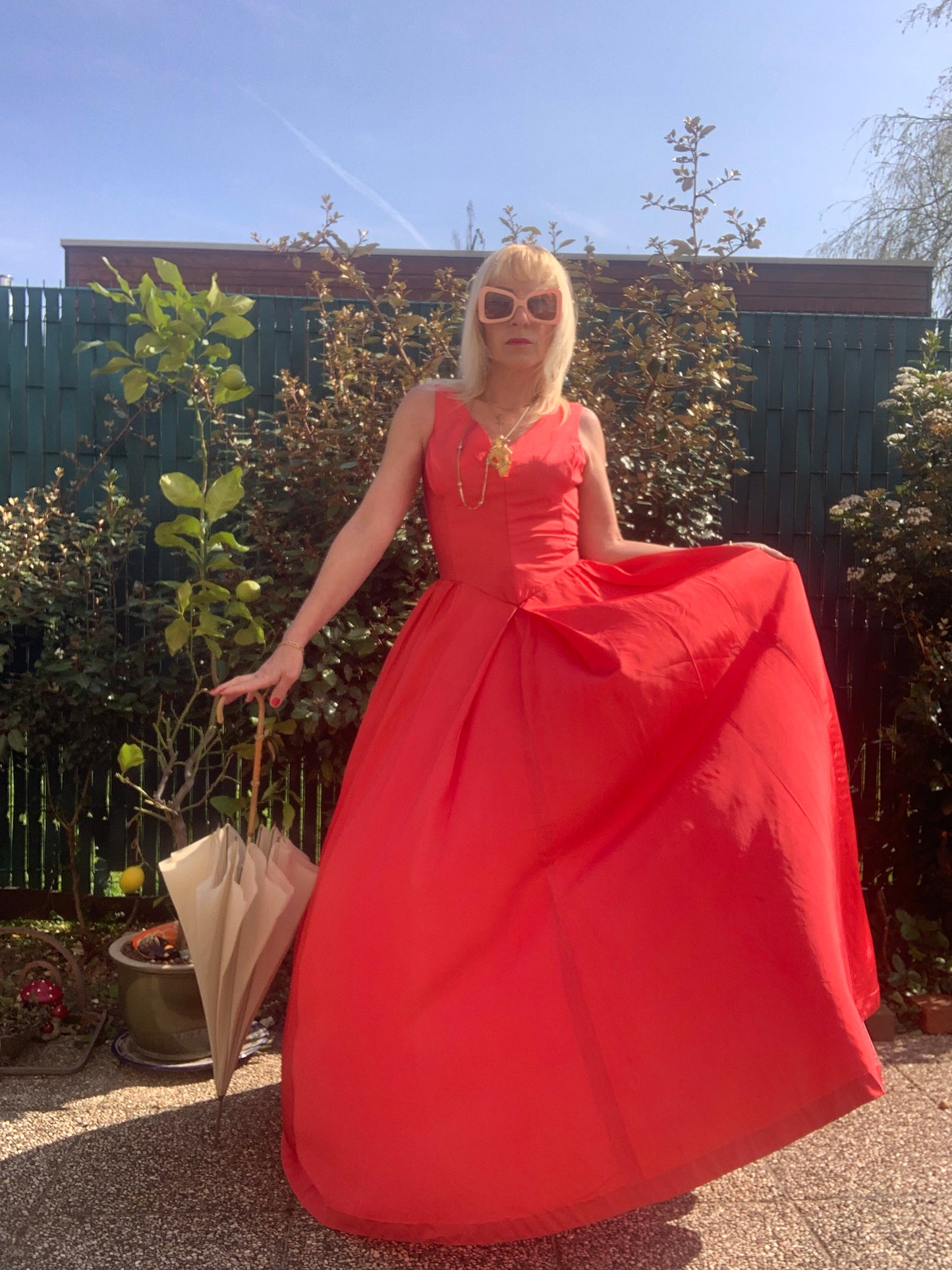 Robe majestueuse London Vintage - T32/34