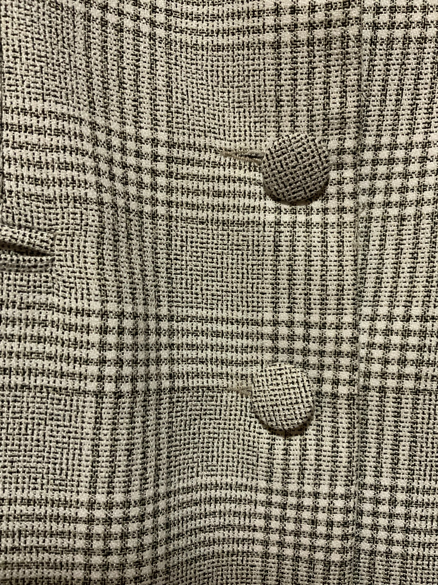 Veste Carreaux Prince de Galles Vintage 90’