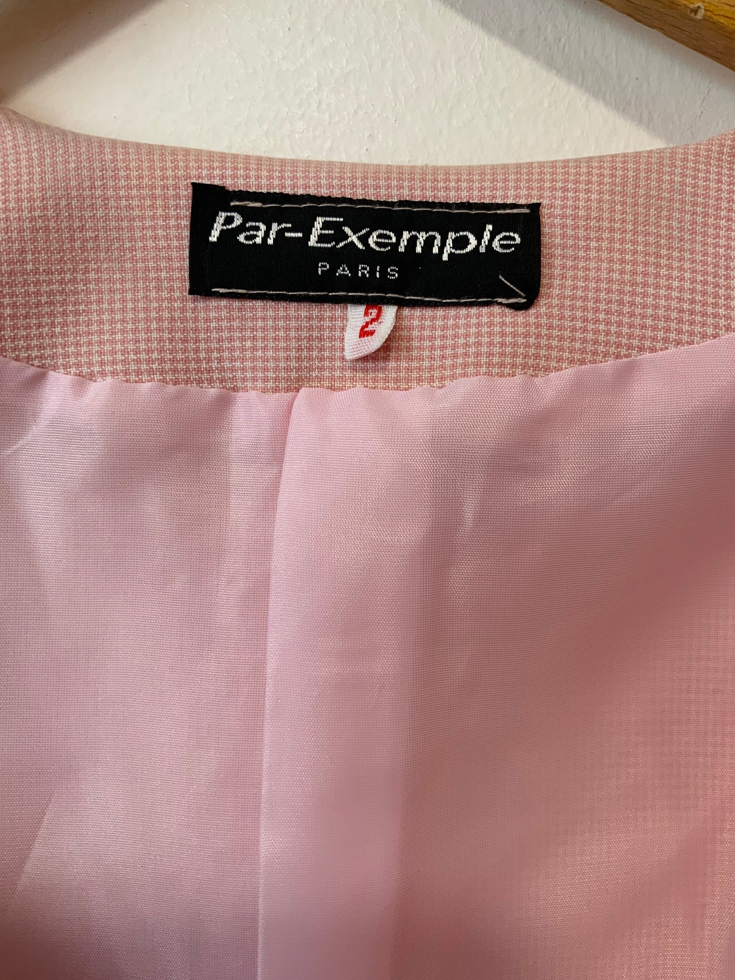 Ensemble Robe et Veste longue Vintage 1990 Carreaux pieds de poule Élégance - T40