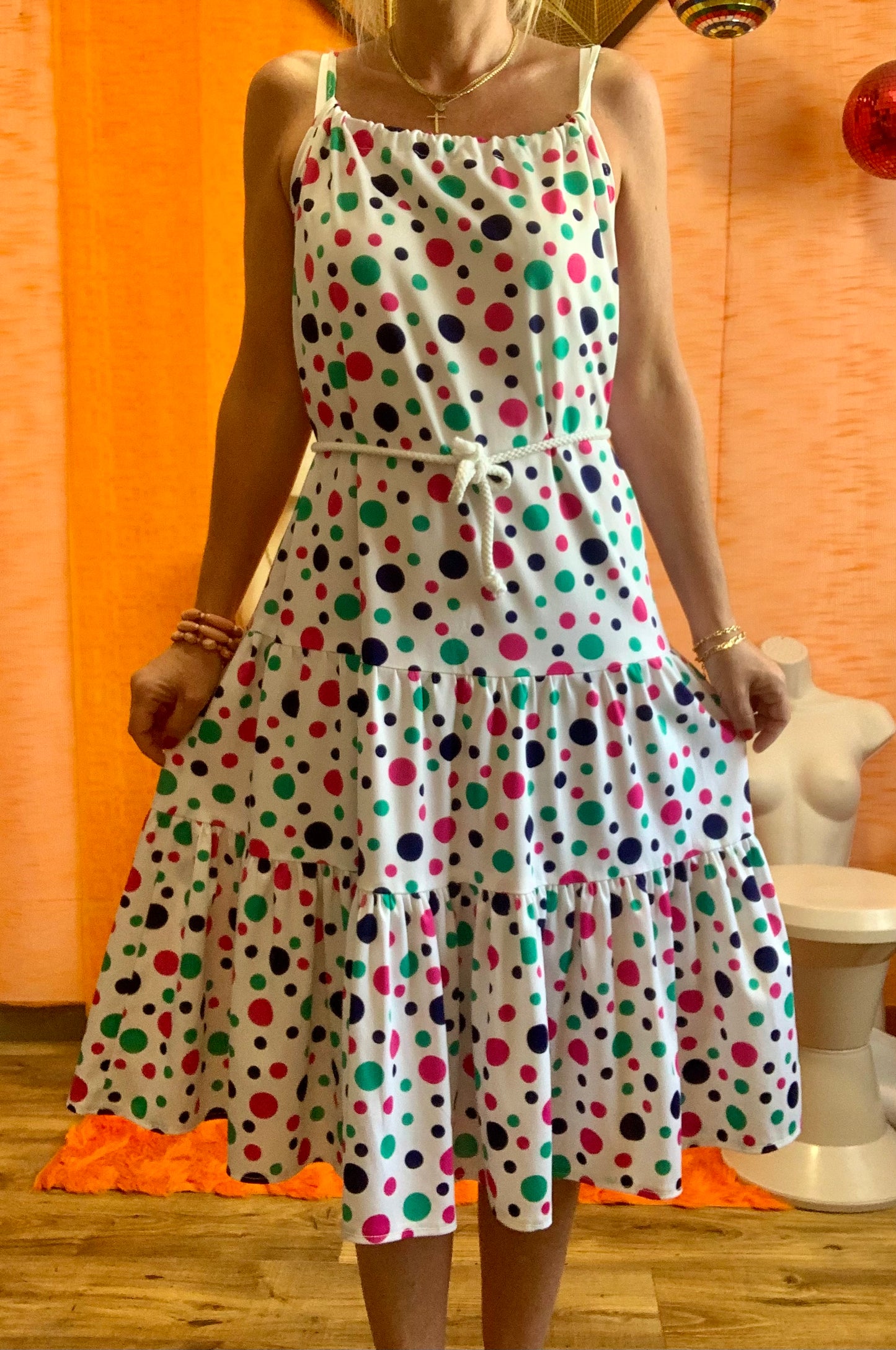Superbe robe Vintage 1980 - TU