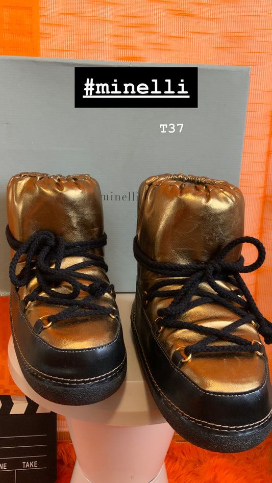 Boots Apres-Ski Cuivrés Minelli-T37