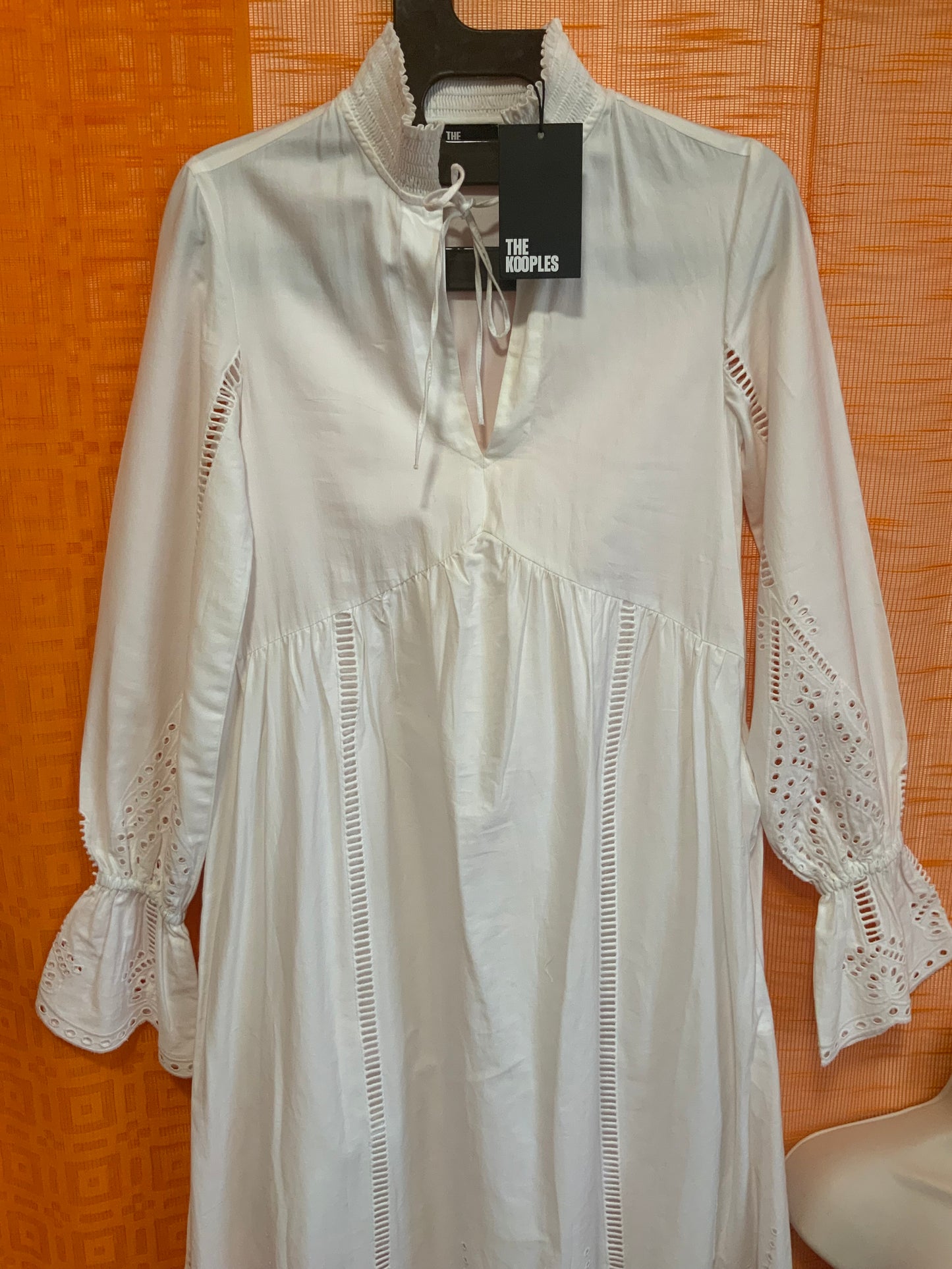 The Kooples Robe Longue Boheme Broderies Élégance - T1