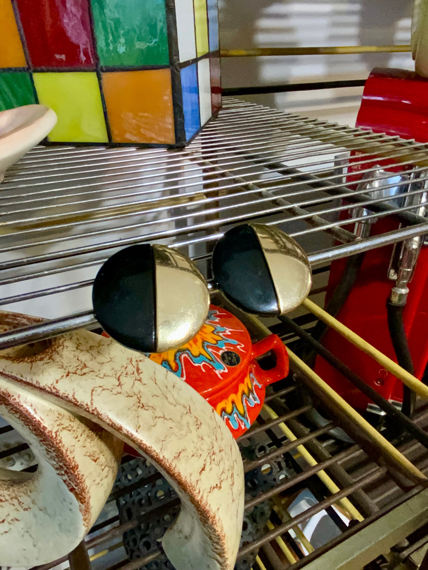 Boucles d’oreilles Disco Originales Vintage 1980 West Germany