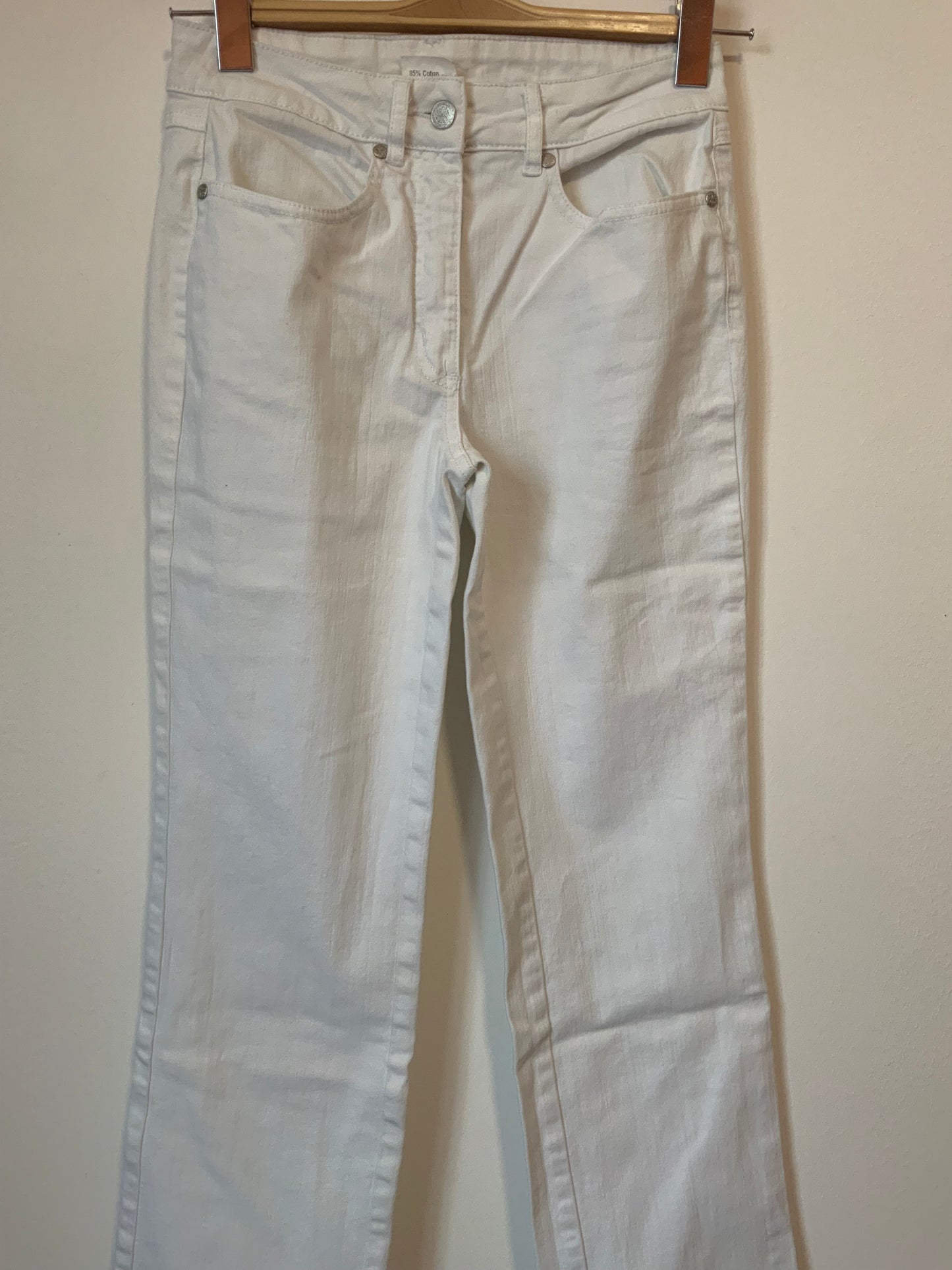 Jean denim blanc Vintage 2000- T36
