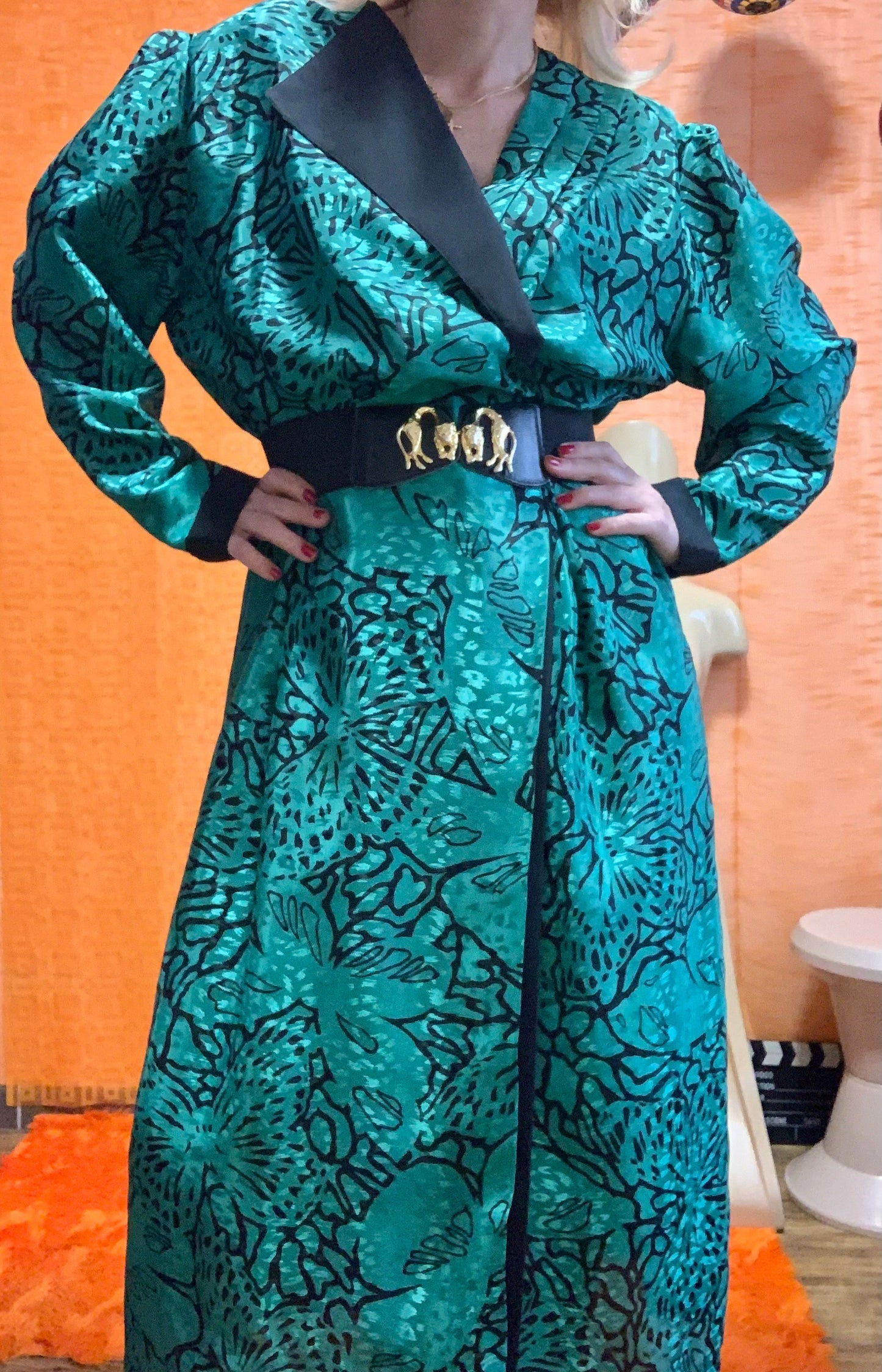 Robe Pépite 1980 Vintage