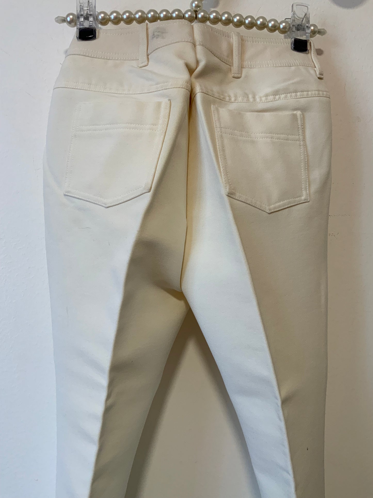 Rare et Superbe Flare 1960/70 Vintage Blanc Pur Rare Fuseau - T30/32.