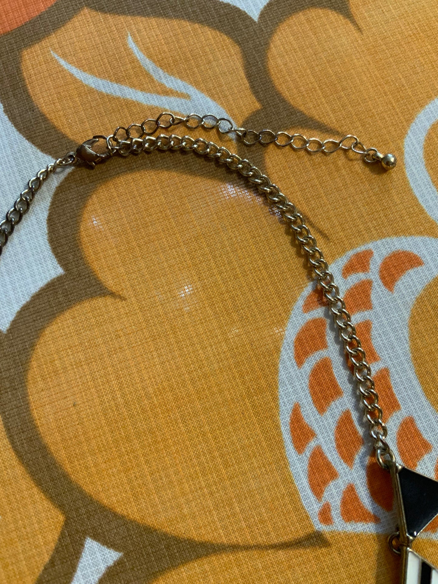 Collier Vintage Triangles Façon 1980 -