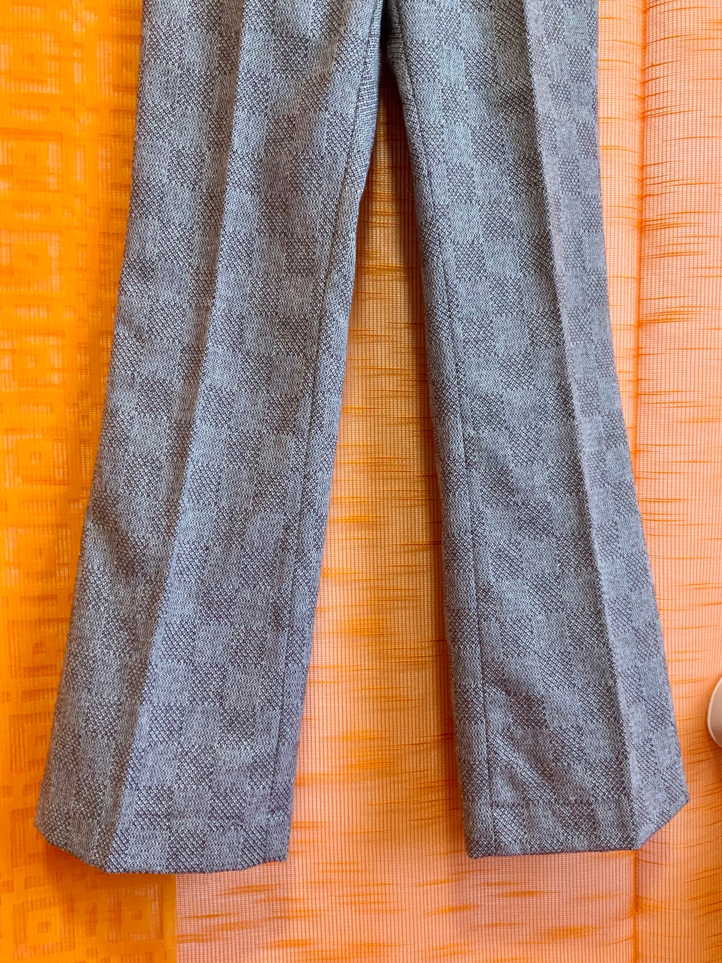 Sublime Tailleur Flare- Pelle à tartes Vintage 1970 Deadstock - T32