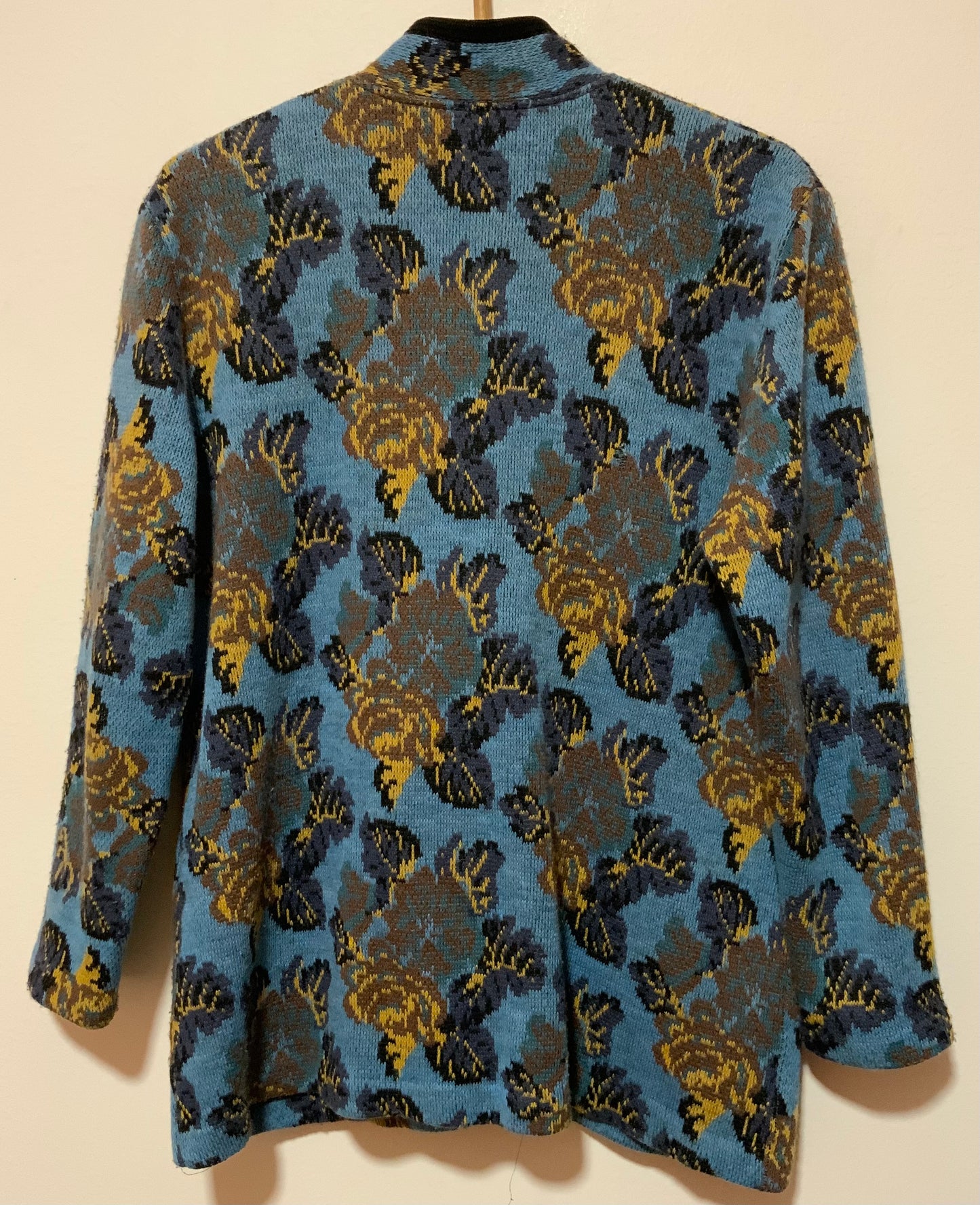 Gilet a Fleurs Vintage 1980