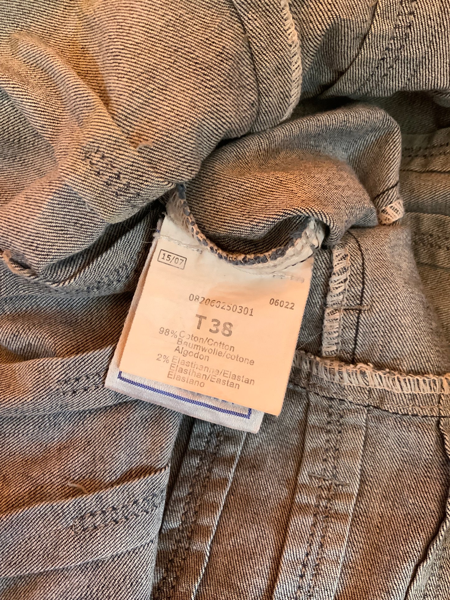 Robe Denim Vintage 1990 No Excuse- T38 maxi.