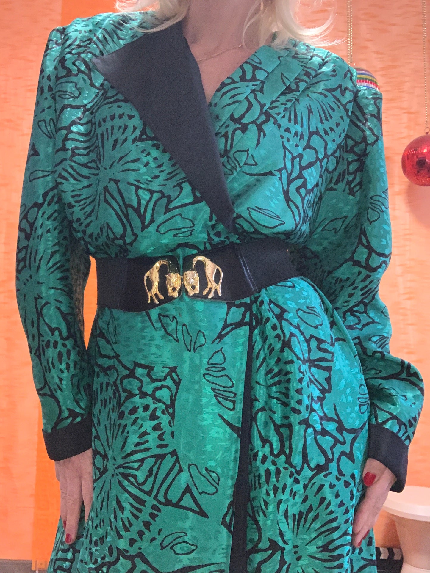 Robe Pépite 1980 Vintage